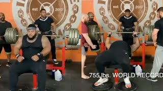 Julius Maddox attempts HEAVIEST Bench Press Ever 755 lbs.! Does he Get It? Or Will It Humble Him!