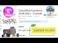 Cloud Run Functions: Qwik Start - Console | March 2026 | #GSP081 #qwiklabs