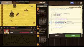 CodeCombat - The Mighty Sand Yak - JavaScript