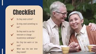 Basic Needs for People Living with Dementia