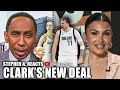 Stephen A. on Caitlin Clark's Wilson deal & Dallas teams | First Take YT Exclusive