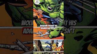 Hulk Humbles Wolverine With A SIMPLE Question🤣| #marvel #wolverine #hulk #comics #comicbooks #mcu