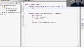 35 Java Programming Tutorial - Variable Length Arguments Omer GEZER.wmv