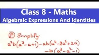 Simplify a^2b(a^3-a+1)-ab(a^4-2a^2+2a)-b(a^3-a^2-1)