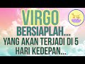 ZODIAK VIRGO - WAHH..AKHIRNYA...5 HARI LAGI KAMU AKAN ...#zodiak#tarot #zodiac#virgo#virgotarot