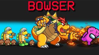 Desbloqueo a BOWSER IMPOSTOR de Super MARIO Bros en AMONG US 🔥🍄