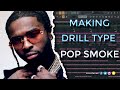 HOW TO MAKE A DARK UK DRILL BEATS LIKE 808 MELO || NY Drill Tutorial - FL Studio