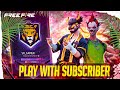 🔴SR GAMING PLAY WITH SUBSCRIBERS 📌SR GAMING GUILD TEST LIVE #fflive #satvik #classyff #nonstopgaming