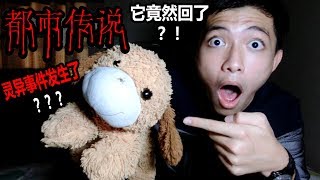 【都市传说】千万不要在半夜3点和娃娃/狗熊说话！它竟然回了我？！灵异事件发生了？