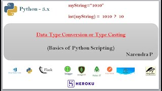 Python Data Type Conversion or Data Type Casting | Video - 18