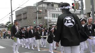 2019年6月23日令和元年 正覚寺 だんじり試験曳き やりまわし