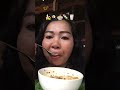 mukbang eats noodle soup in a bowl #mukbangjojo #short #shorts