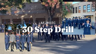 30 Step Drill Sequence #ckm #afjrotc