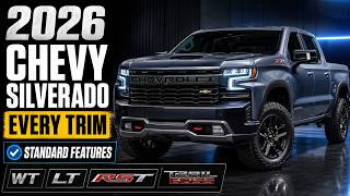 2026 Chevy Silverado Trim Levels and Standard Features Explained