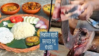 পিকনিক মানেই মন ভরে শুধু খাওয়া। #hungryeye #food #viralvideo #foodie