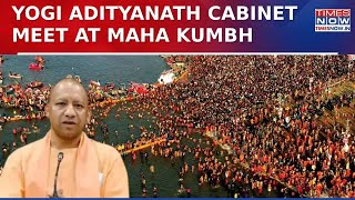 CM Yogi \u0026 Team Enroute To Kumbh, Crucial Cabinet Meeting In Itinerary, What’s Expected? | Prayagraj