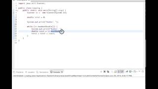 Loop Algorithm to Sum Values (Java)