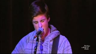 Sam Woolf performs \