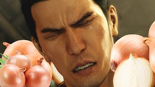 kiryu cries while cutting onions ASMR