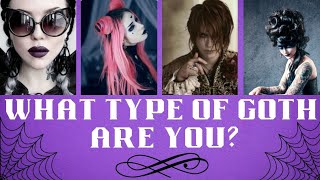 Goth Aesthetic Quiz - What Type of Goth Are You - Goth Style Quiz