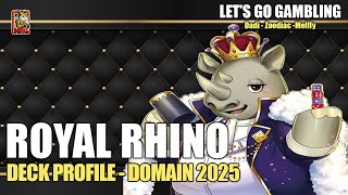 Royal Rhino Dice Deck Profile 🐘🎲 | Let's Go Gambling! Domain 2025 [ITA]