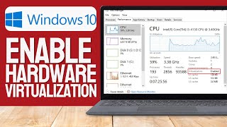 How to ENABLE hardware virtualization on windows 10 (2024 Updated)