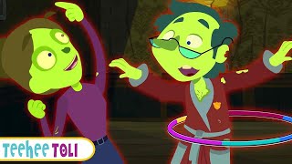 Zombies Ke Sath Karo Exercise | Spooky Nursery Rhymes | Teehee Toli