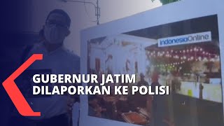 Gubernur Jatim Dilaporkan ke Polisi Terkait Pesta Perayaan Ulang Tahun