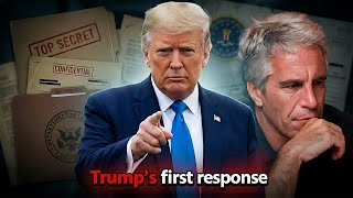 Trump’s First Response to the Leaks: “They Exonerate Me” as Epstein Files Spark Uproar