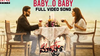 #Baby o Baby - Full Video Song [4K] | #Maestro Songs | Nithin | Nabha Natesh | Mahati Swar Sagar |
