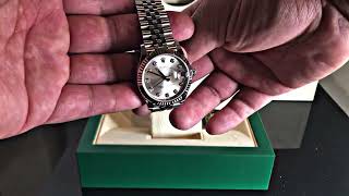 Rolex Datejust Diamond Dial UNBOXING (Ladies 31mm)