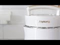 silent vlog - My Small Herb Garden | Joyoung Soy Milk Maker Review [INDO SUB]