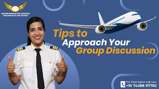 Tips to Approach your Group Discussion | Cadet Pilot Program | Golden Epaulettes Aviation