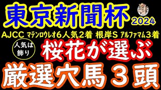 東京新聞杯2025桜花が選ぶ厳選穴馬３頭！実績馬に人気が集まるレースにこそ落とし穴がある！過去にも下剋上が多い結果となっているだけに無視できない存在とは？