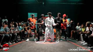 LOCKERS SHOWCASE // FREESTYLE FRIDAY WITH NAS MAGNIFICENT// JULY 2021 EDITION #LOCKING #DANCESHOW