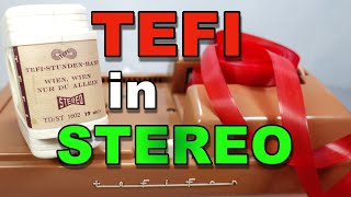 At last! Stereo Tefifon - a unique audio experience
