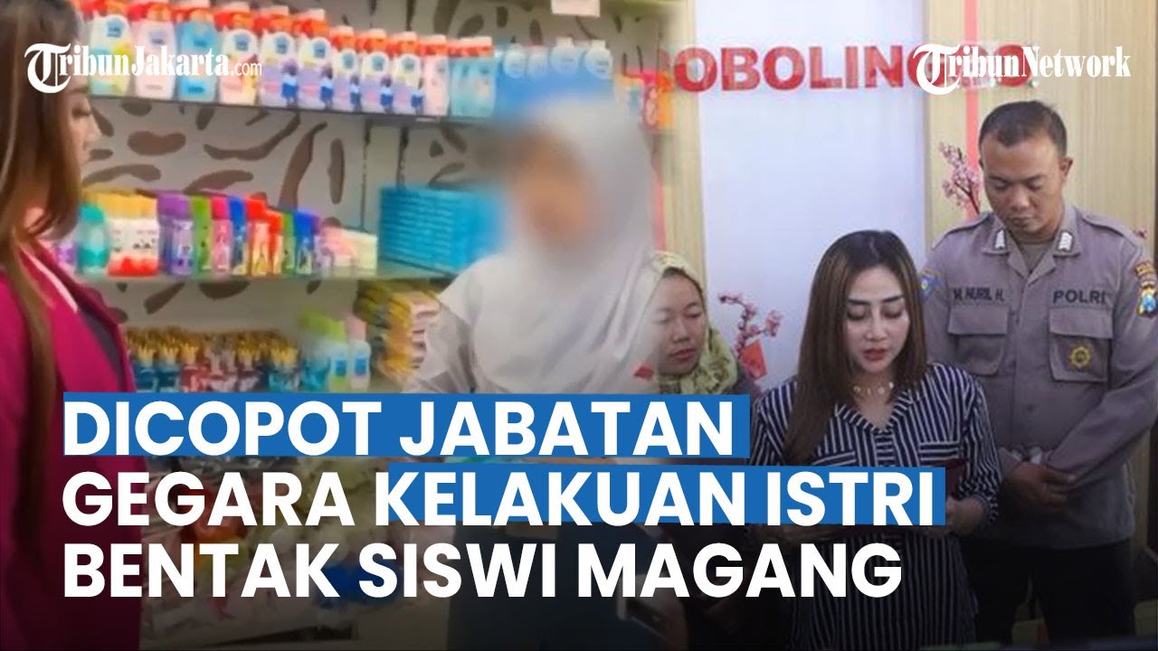 Buntut Istri Bentak Siswi Magang Di Toko, Jabatan Bripka Nuril Dicopot ...