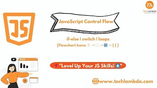 🎯 JavaScript Control Flow Explained | if-else, switch, loops & more!