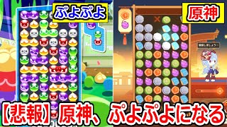 【悲報】ぷよぷよをおもくそパクったゲームが出たと思ったらまさかの原神だった件。【原神】実況プレイ