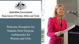Welcome Reception for the Ambassador for Women and Girls