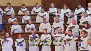 Sing Praise to God Who Reigns Above (MIT FREUDEN ZART)