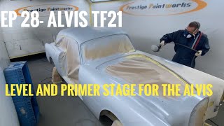 Alvis has entered the building - Part 3 of the Alvis TF21 restoration.