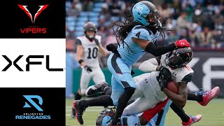 Vegas Vipers vs Arlington Renegades Full Game XFL 2023 Week 1