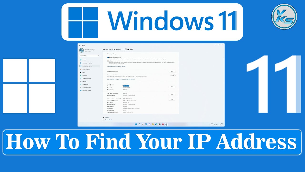 How To Find Your IP Address In Windows 11 | Windows 11 Me IP Address ...