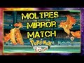 Pokemon Lets Go Pikachu and Eevee Singles Wifi Battle - Moltres Mirror Match