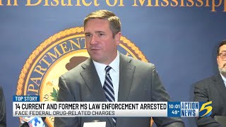 FBI arrests 14 current, former law enforcement officials in ‘drug trafficking takedown’