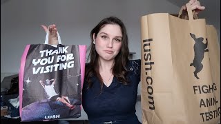 HUGE Lush Haul x Wicked x Christmas