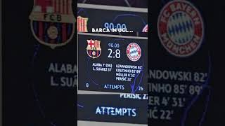 when muller & bayern silenced messi & his fans 🥶