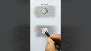 How to draw 3D water drop / easy 3D water drop pencil sketch #shorts