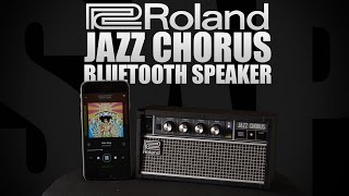 Roland JC-01 Bluetooth Jazz Chorus Audio Speaker Demo Review